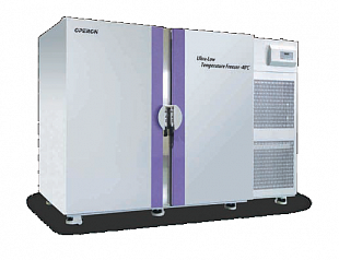 ультранизкотемпературный холодильник DFUD с функцией индивидуального охлаждения каждой полки с двойной дверцей